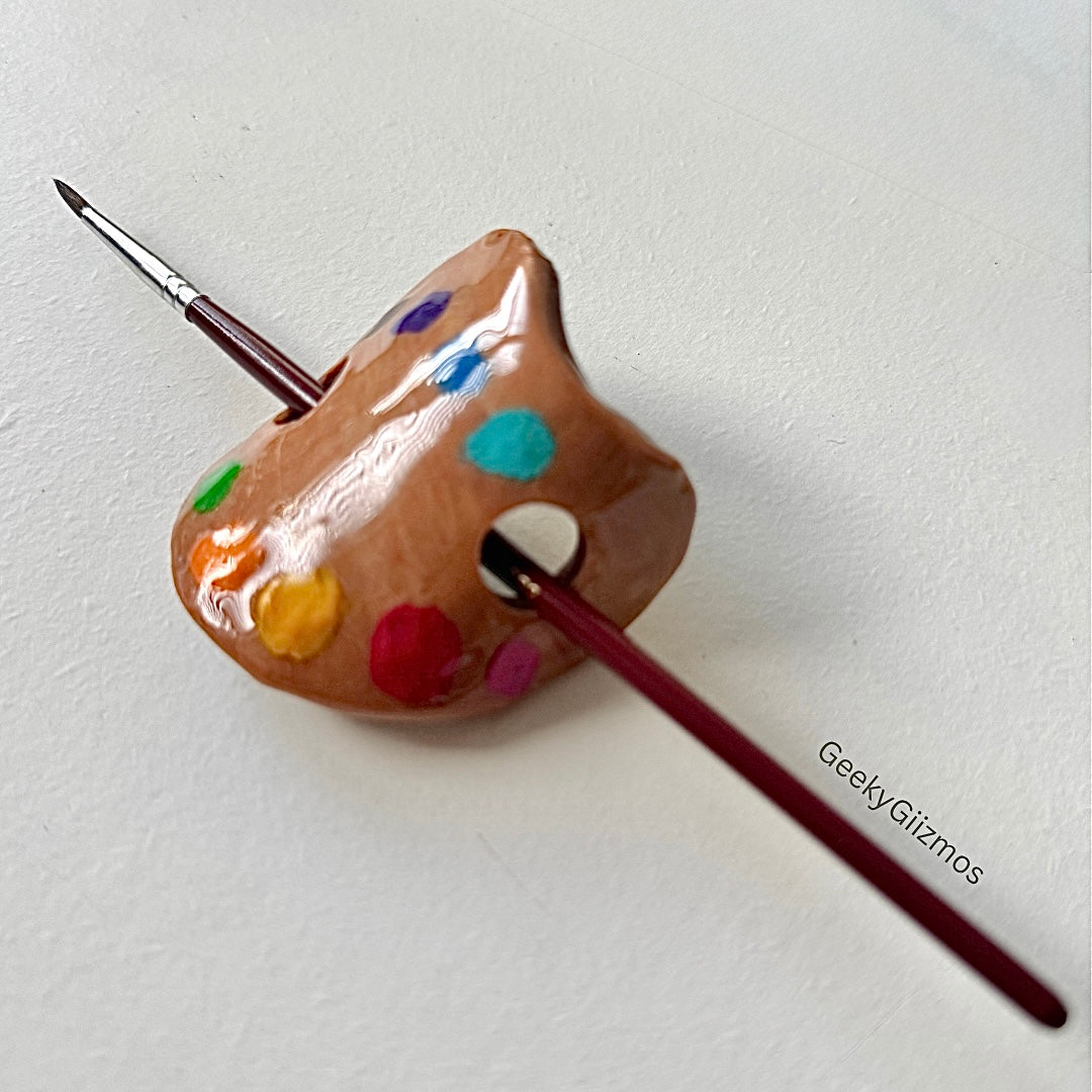 Paint Palete Barrette