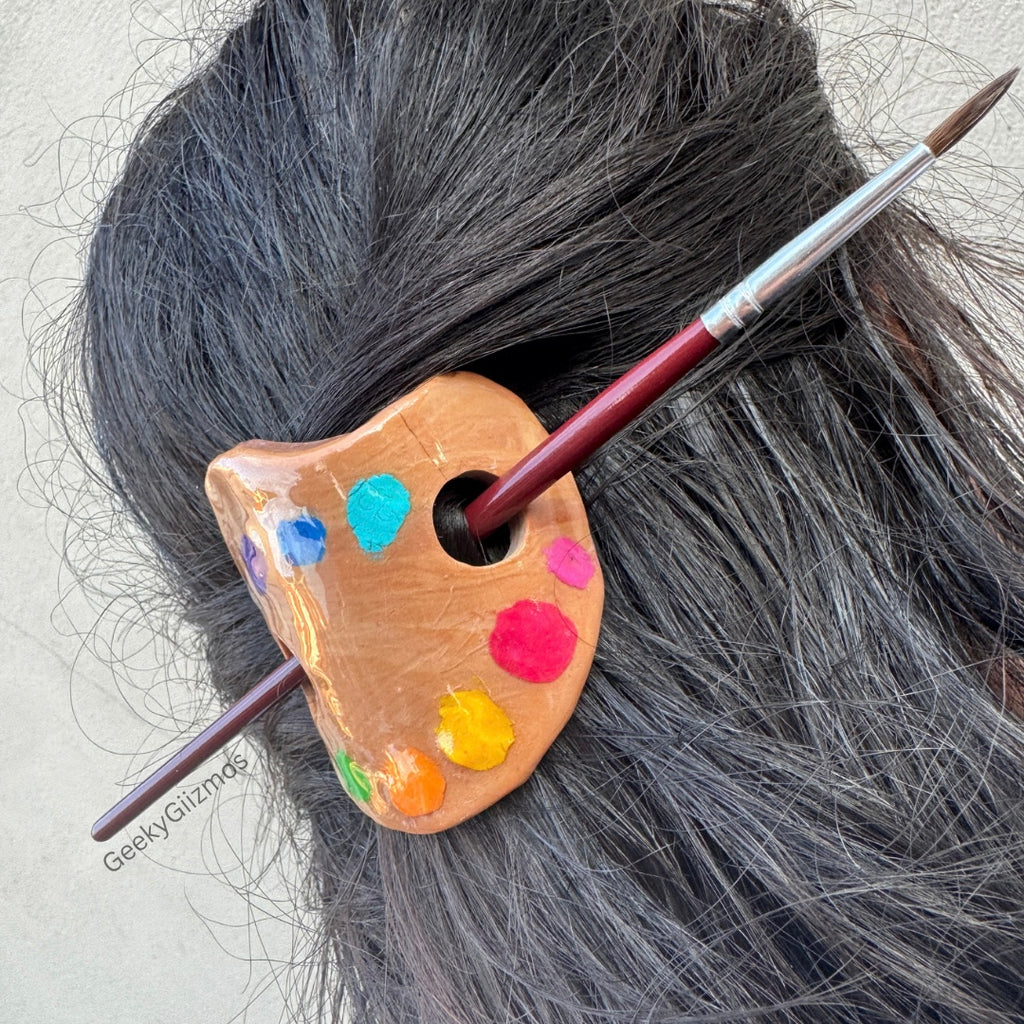 Paint Palete Barrette