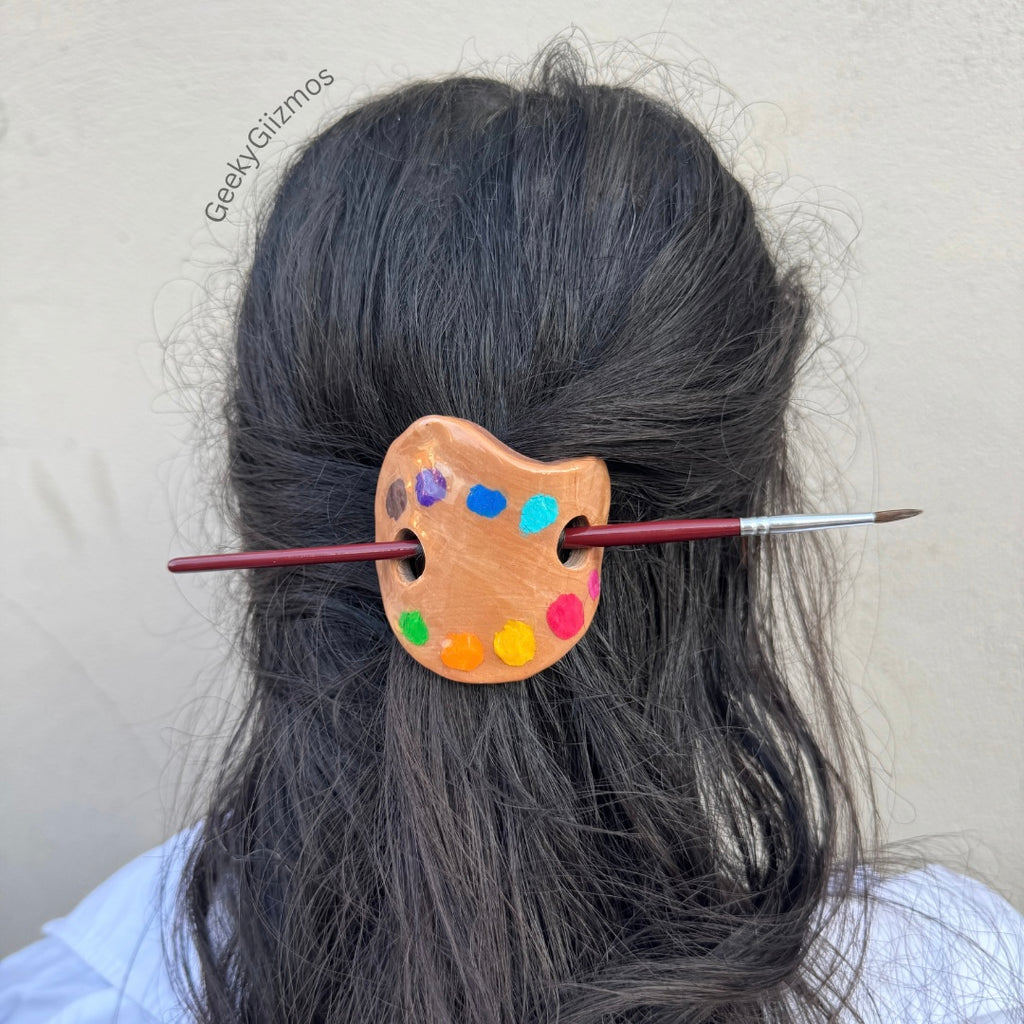 Paint Palete Barrette
