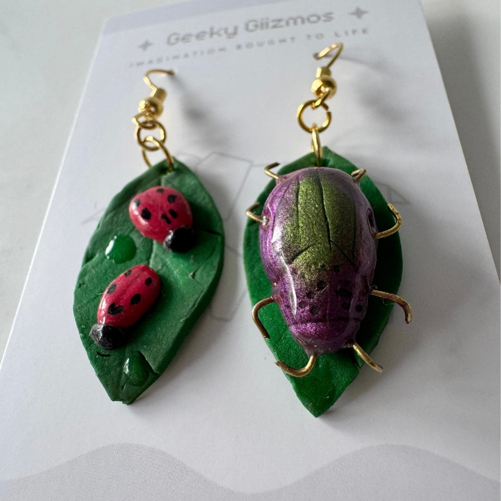 Summer Bug earrings