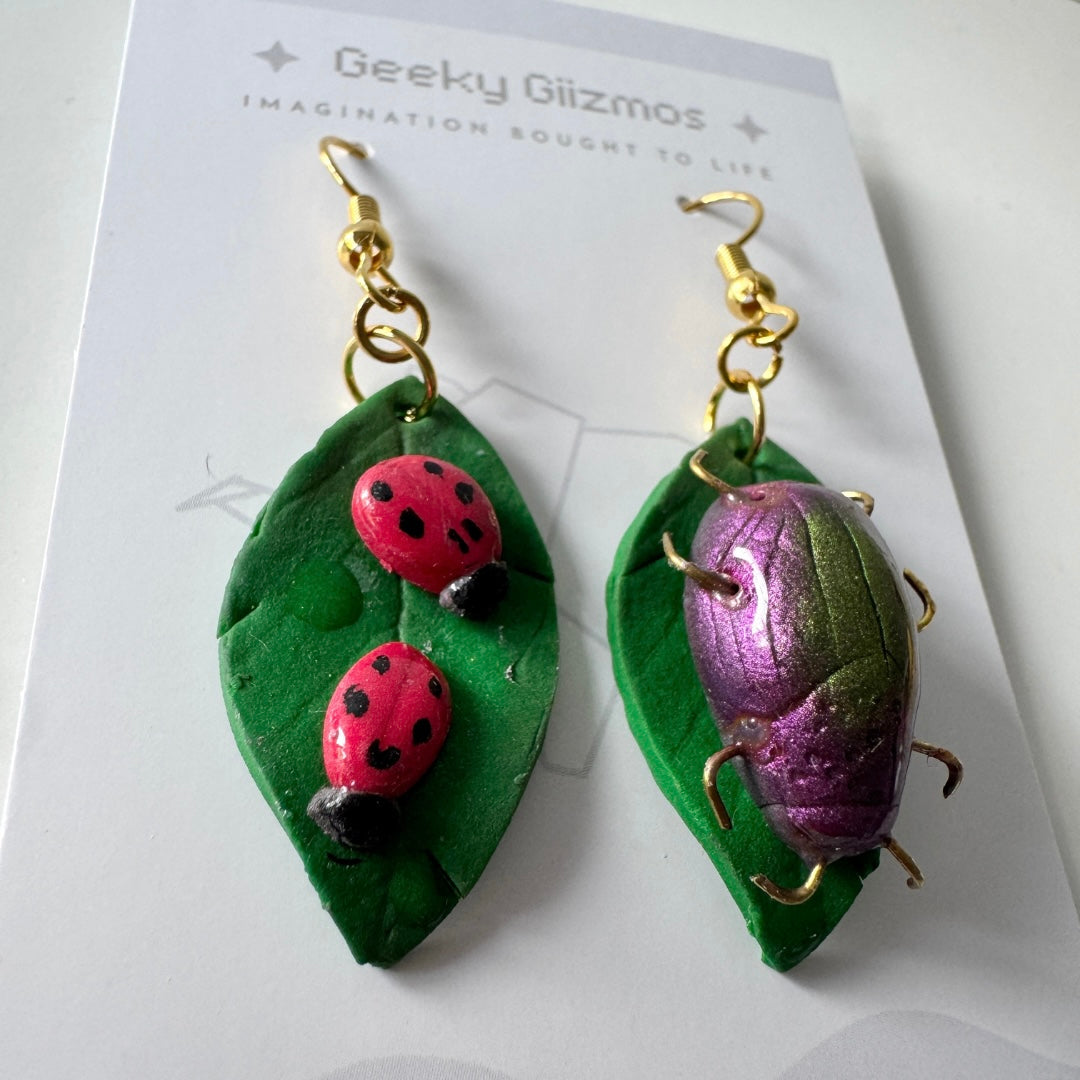 Summer Bug earrings