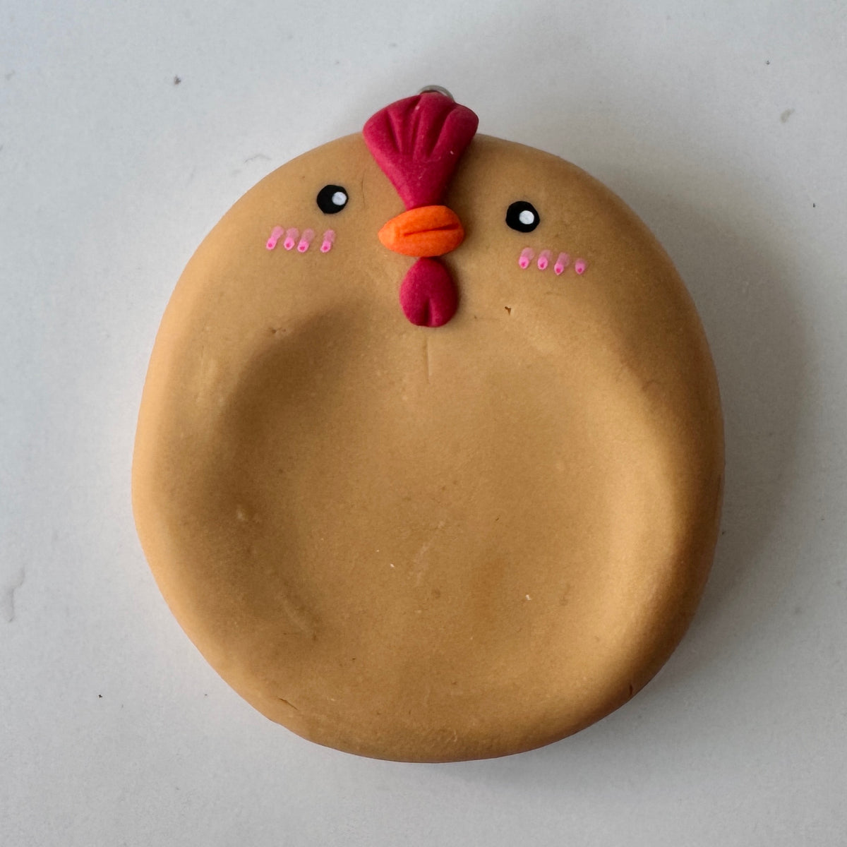 Rooster Worry Stone