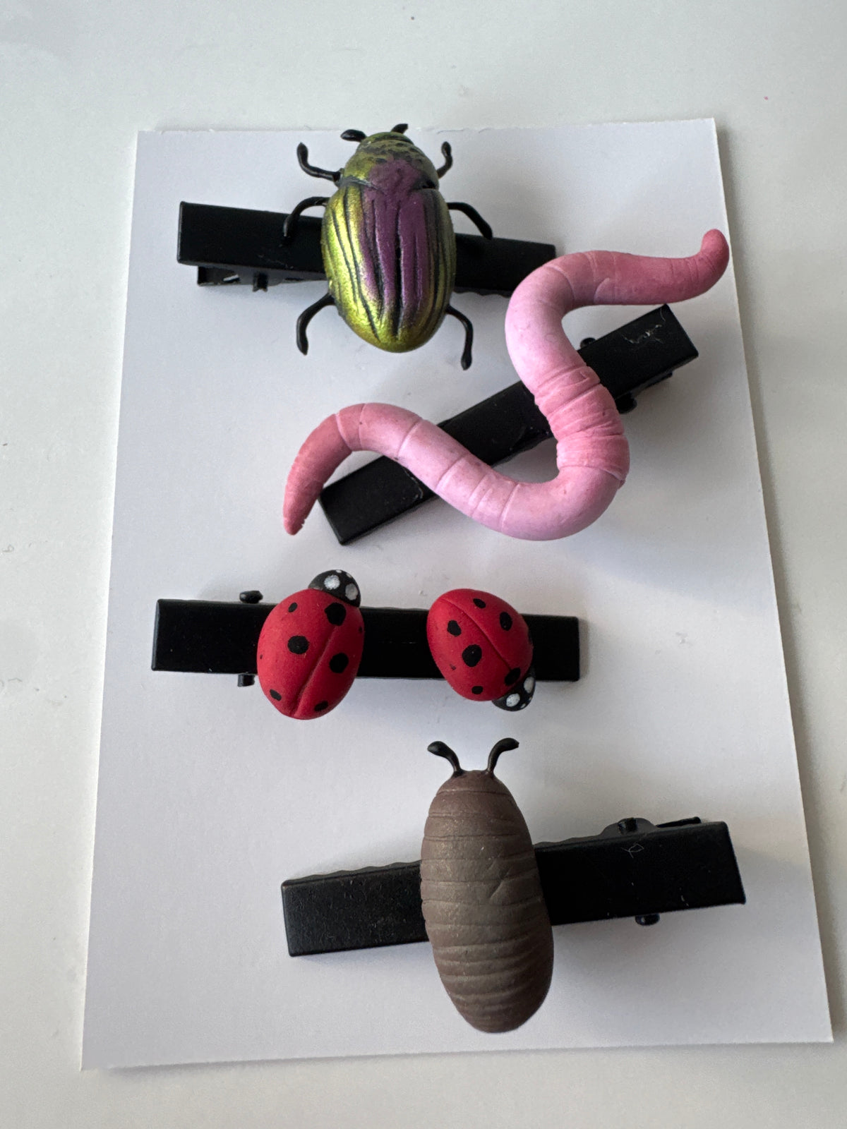 Bugs in my hair (Hairclip set)